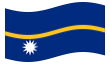 Animowana flaga Nauru