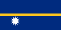 Grafika flagi Nauru