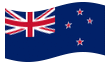 Animowana flaga Nowa Zelandia