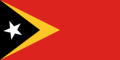 Grafika flagi Timor Wschodni