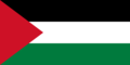 Grafika flagi Palestyńskie Terytoria Autonomiczne