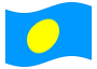 Animowana flaga Palau