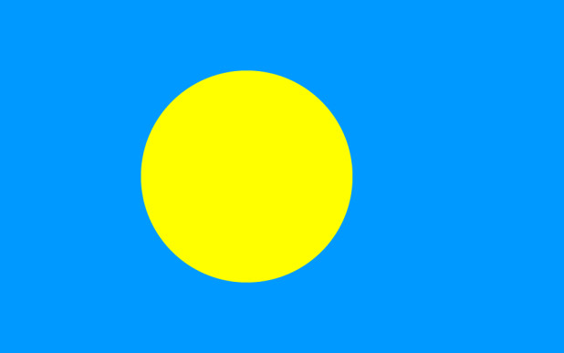 Flaga Palau