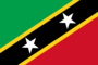 Grafika flagi Saint Kitts i Nevis