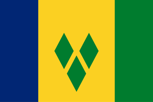 Flaga Saint Vincent i Grenadyny, Flaga Saint Vincent i Grenadyny