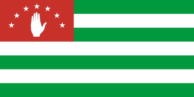 Flaga Abchazja, Flaga Abchazja