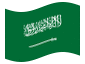 Animowana flaga Arabia Saudyjska