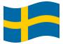 Animowana flaga Szwecja