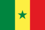 Grafika flagi Senegal