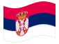 Animowana flaga Serbia