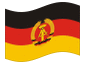 Animowana flaga Niemiecka Republika Demokratyczna