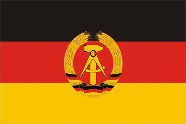 Flaga Niemiecka Republika Demokratyczna