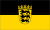 Grafika flagi Badenia-Wirtembergia
