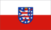 Grafika flagi Turyngia