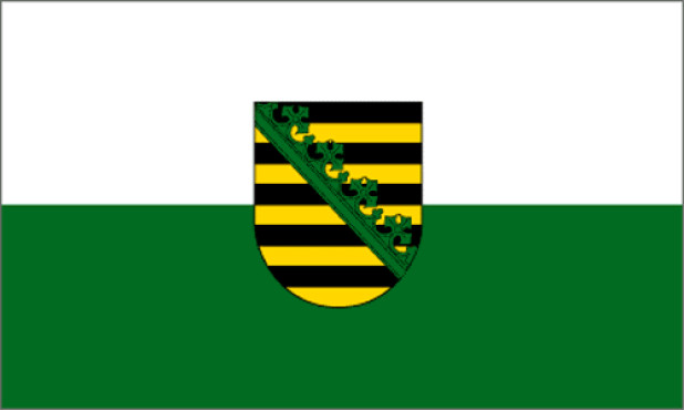 Flaga Saksonia, Flaga Saksonia