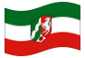 Animowana flaga Nadrenia Północna-Westfalia