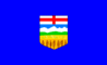 Grafika flagi Alberta