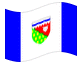 Animowana flaga Terytoria Północno-Zachodnie