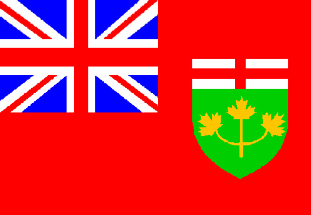 Flaga Ontario, Flaga Ontario