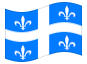 Animowana flaga Quebec