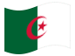 Animowana flaga Algieria