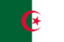 Grafika flagi Algieria