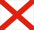 Grafika flagi Alabama