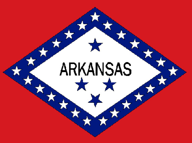 Flaga Arkansas