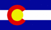 Grafika flagi Colorado