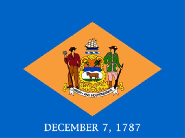 Flaga Delaware