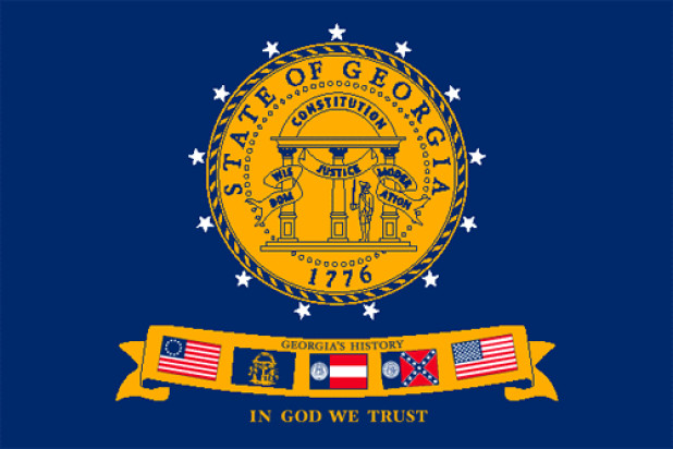 Flaga Georgia