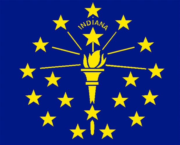 Flaga Indiana