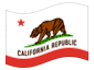 Animowana flaga Kalifornia