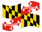 Animowana flaga Maryland