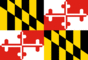 Grafika flagi Maryland