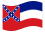 Animowana flaga Mississippi