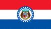 Grafika flagi Missouri