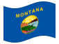 Animowana flaga Montana