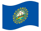Animowana flaga New Hampshire