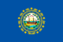 Grafika flagi New Hampshire