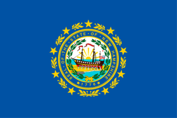 Flaga New Hampshire