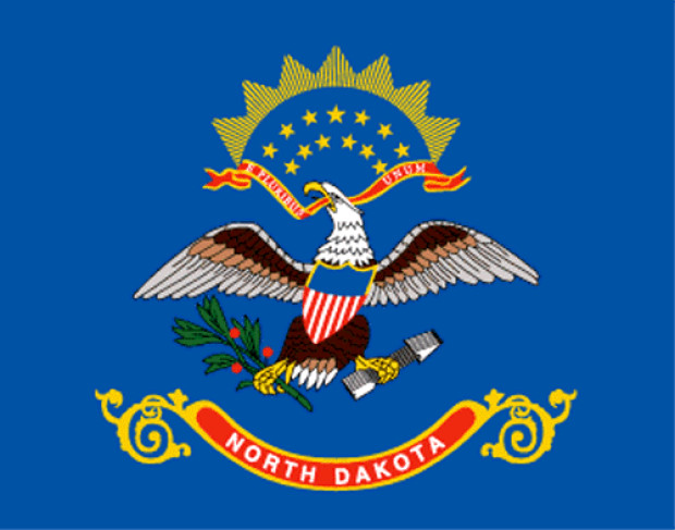 Flaga Dakota Północna (North Dakota)