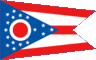 Grafika flagi Ohio