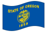 Animowana flaga Oregon