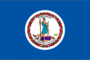Grafika flagi Virginia