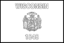Do kolorowania Wisconsin