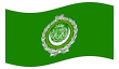 Animowana flaga Liga Arabska