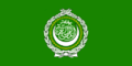 Grafika flagi Liga Arabska
