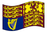 Animowana flaga Rodzina królewska (Wielka Brytania)
