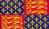 Grafika flagi Król Edward III (1312 - 1377)